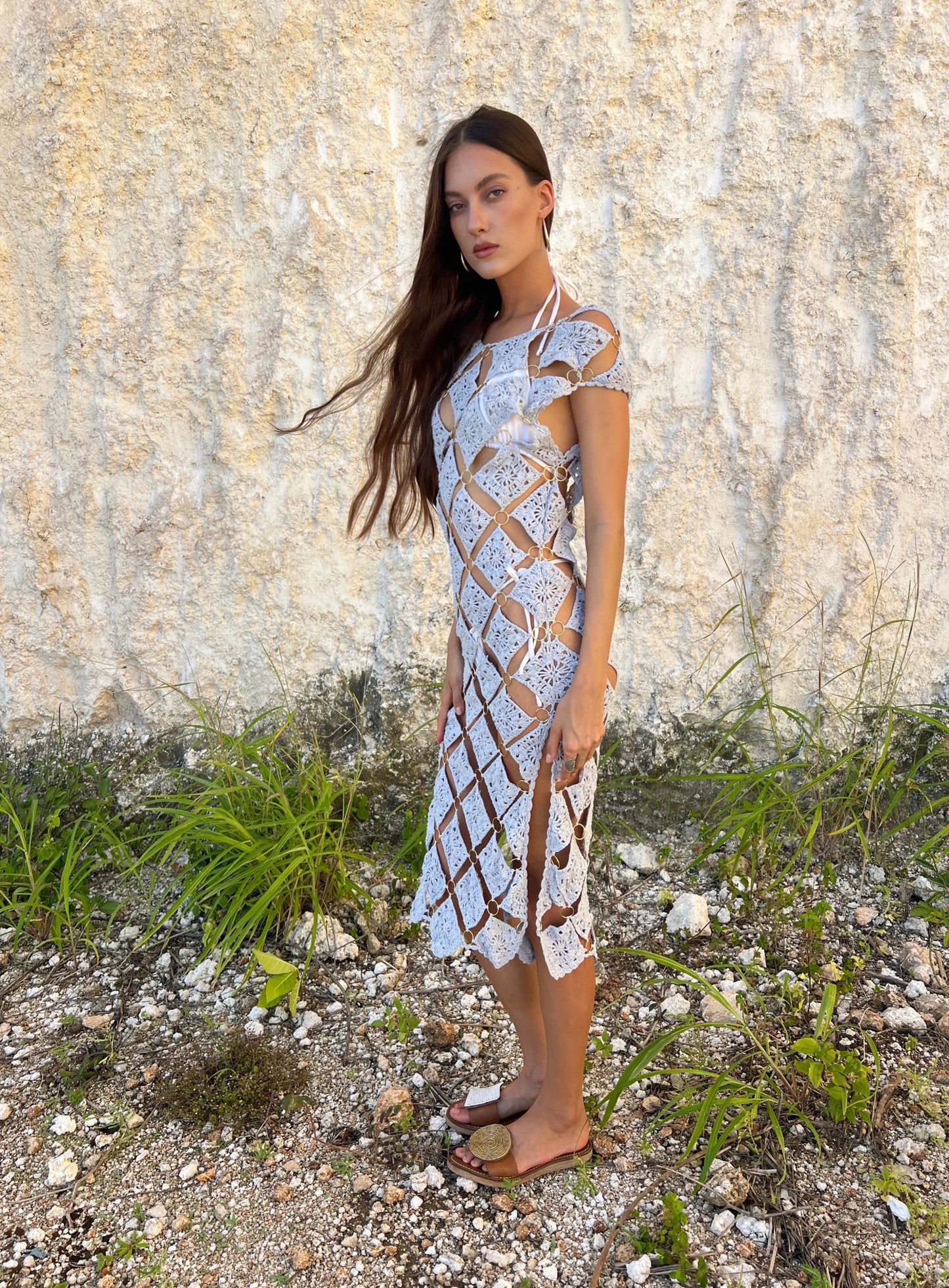 ARMOR MAXI DRESS