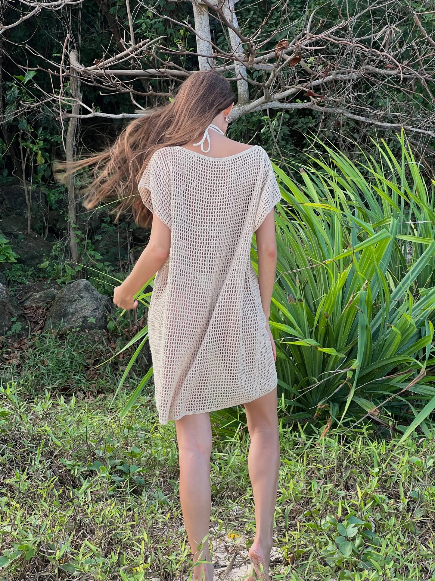 BUTTERFLY CROCHET TUNIC