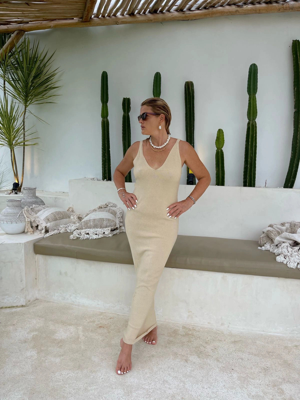NIKA KNIT MAXI DRESS