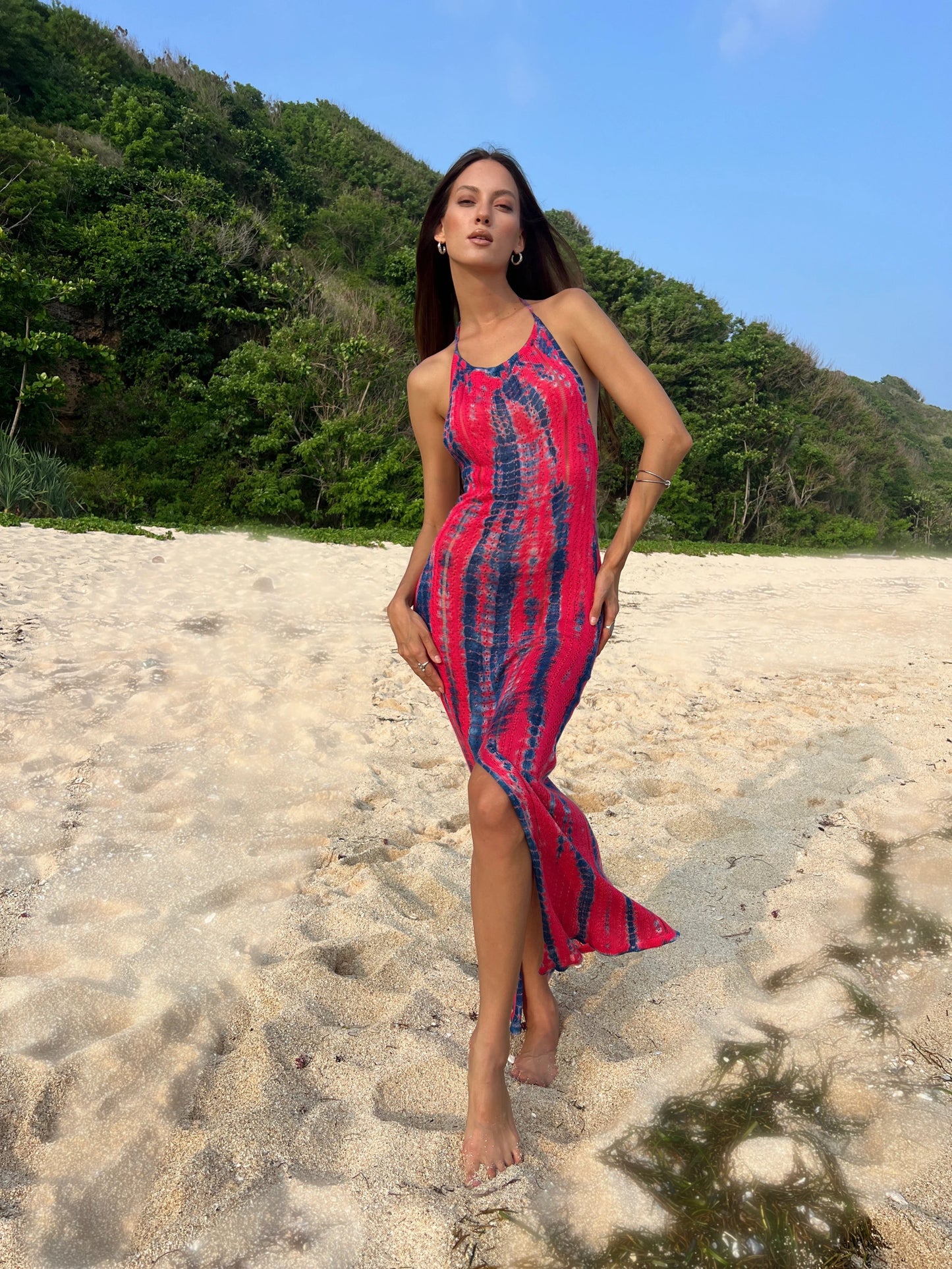 SHORELINE MAXI DRESS (DREAMWAVE)