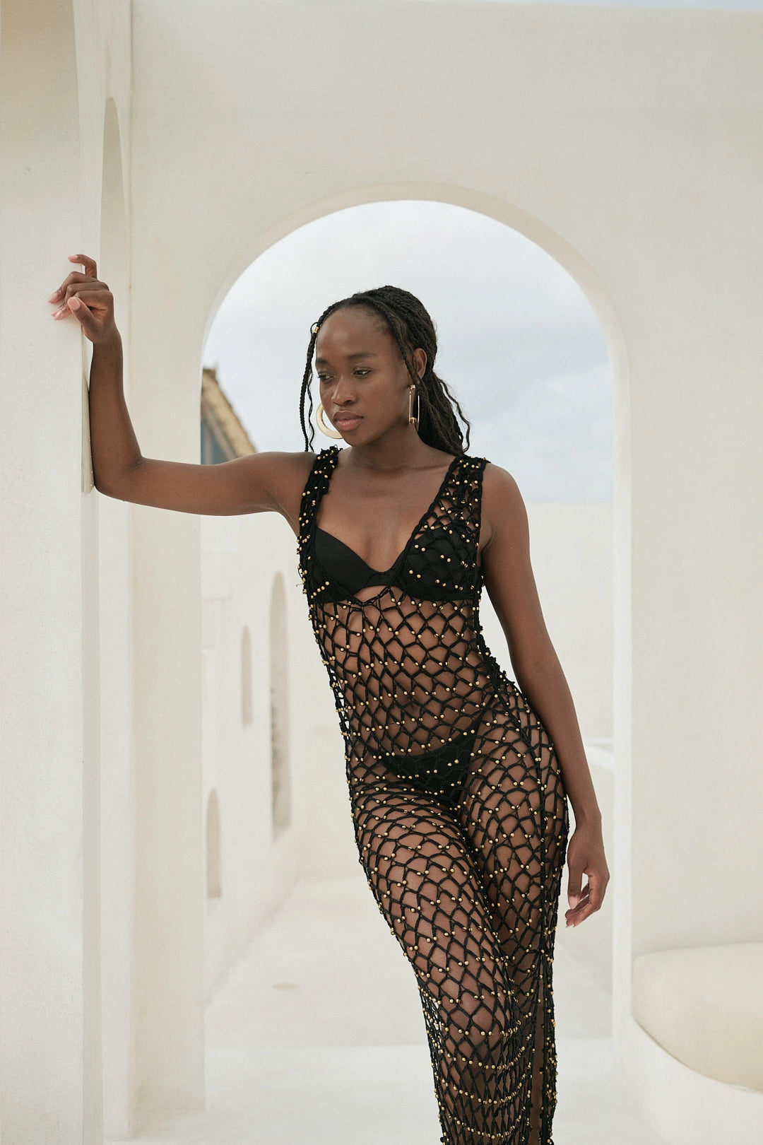 SHRISTI CROCHET MAXI DRESS