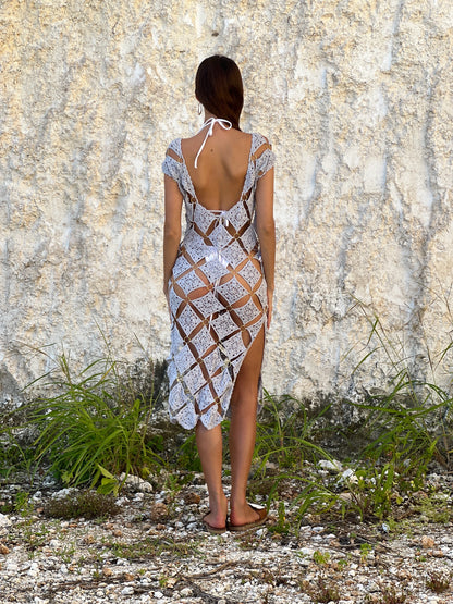 ARMOR MAXI DRESS