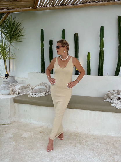 NIKA KNIT MAXI DRESS